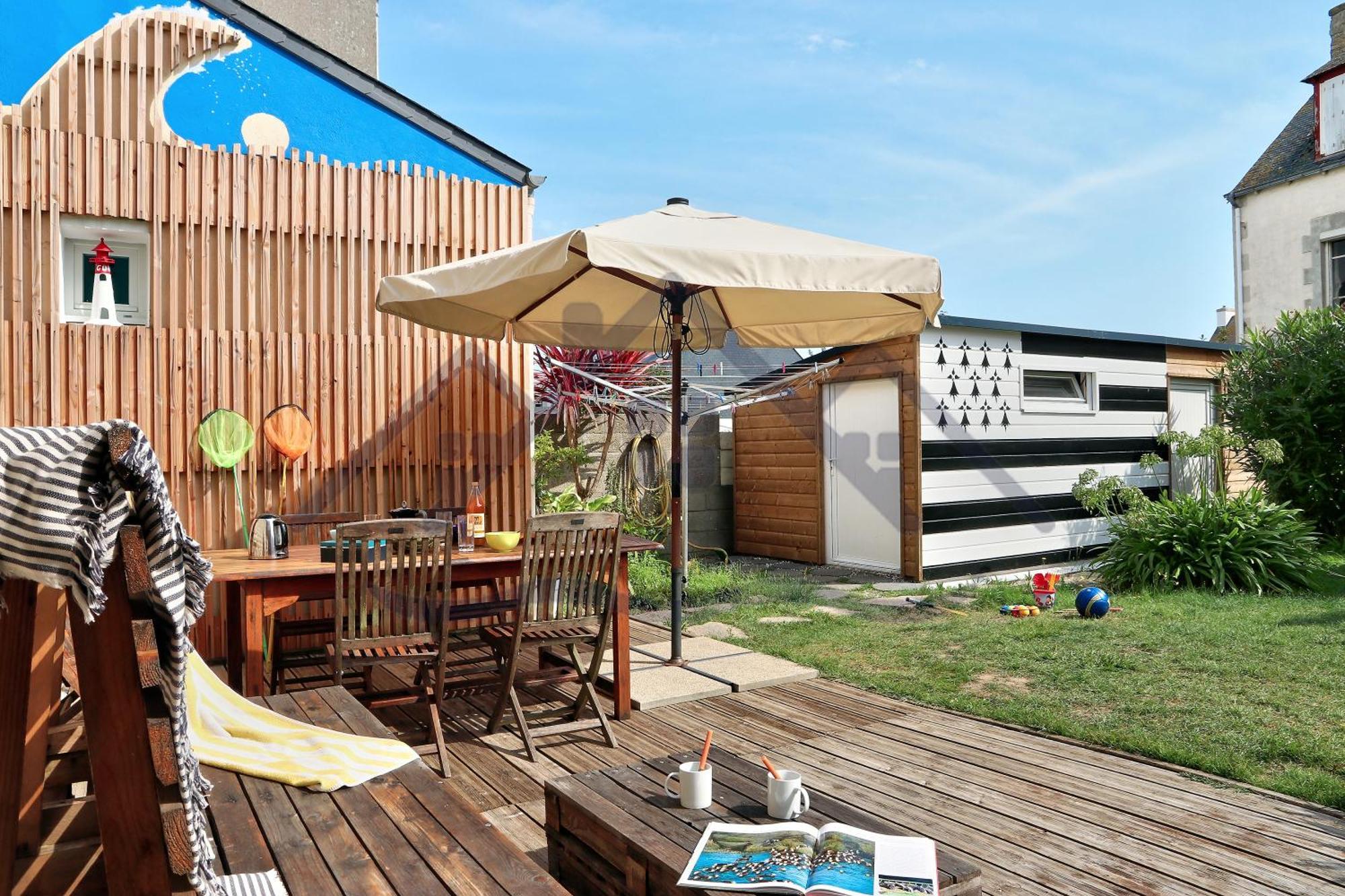 Localise - M11B - A La Pointe - Maison De Vacances Avec Jardin Entierement Clos - A 50M De La Plage - 700M Du Centre - Tout A Pied - Wifi Inclus - Draps Inclus - Animaux Bienvenus Guilvinec Exterior foto